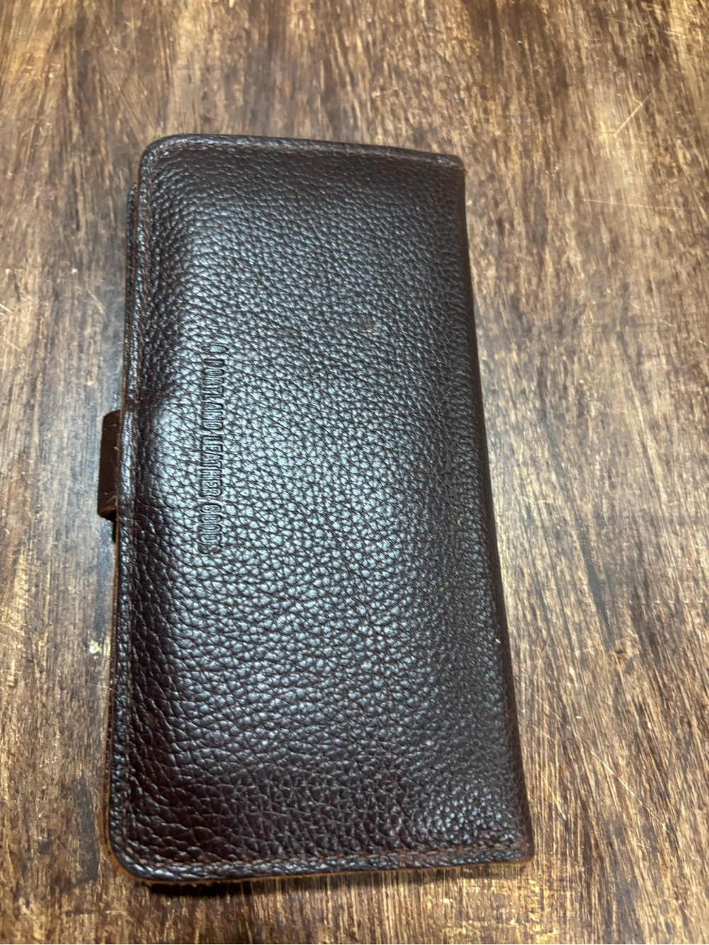 Portland Leather Bifold Wallet in the color Coldbrew - Picture 2 of 5